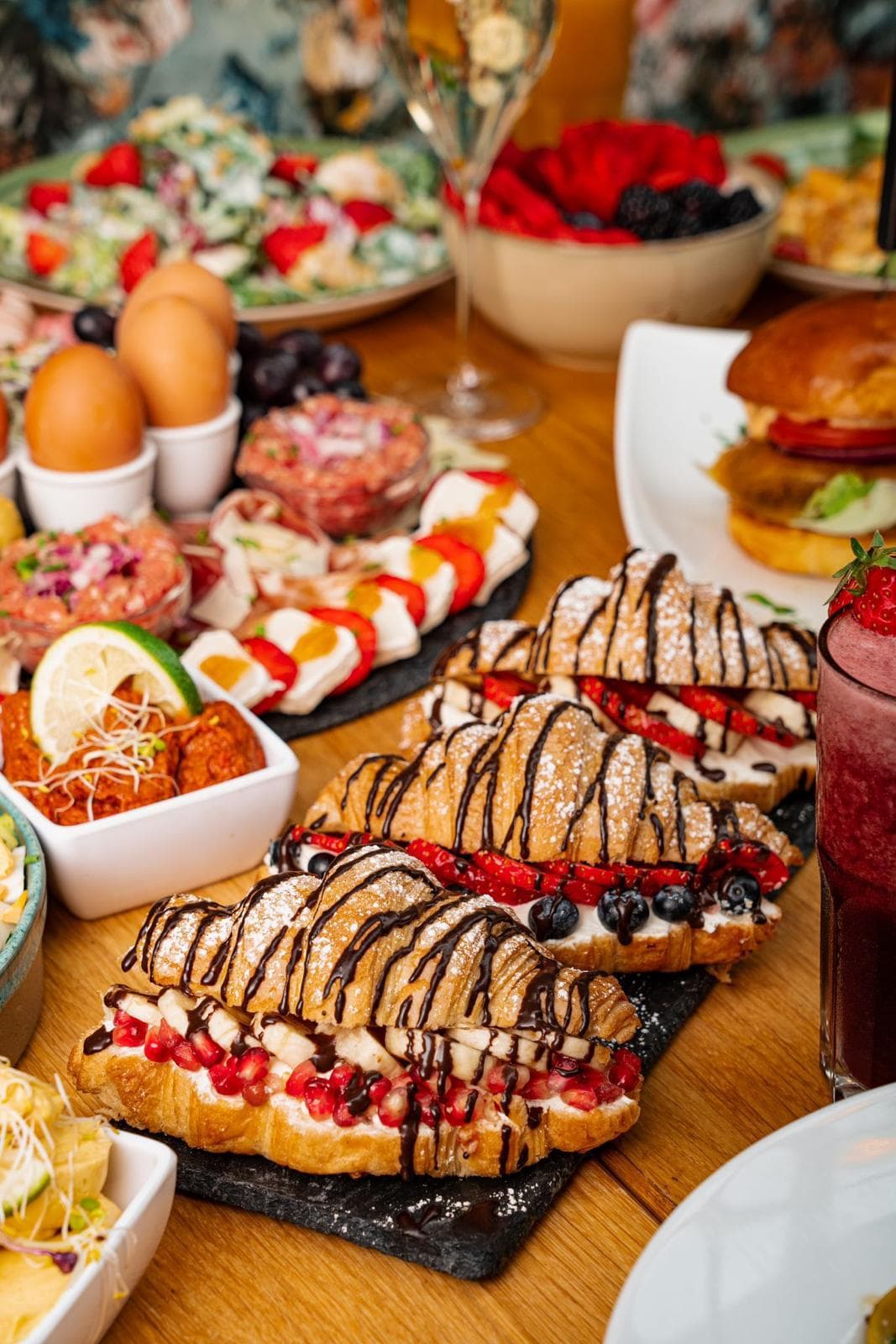 Frische Croissants
