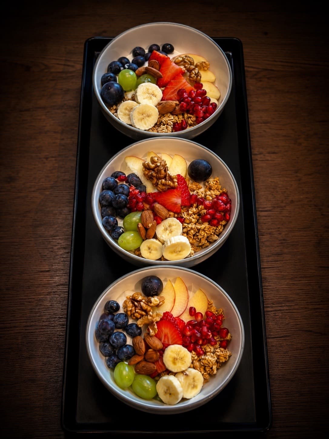 Obstsalat mit Quark