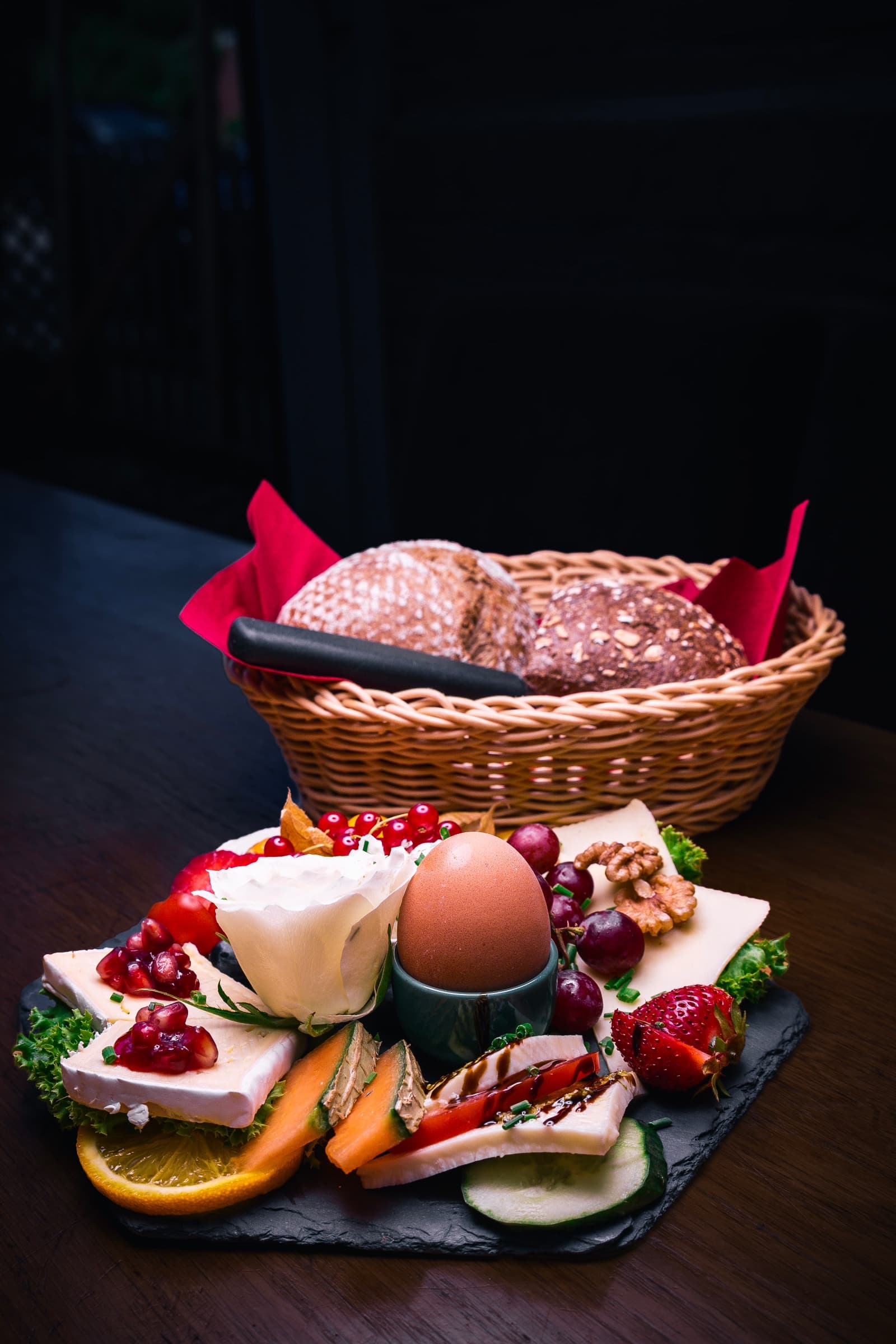 Das reichhaltige Käsefrühstück