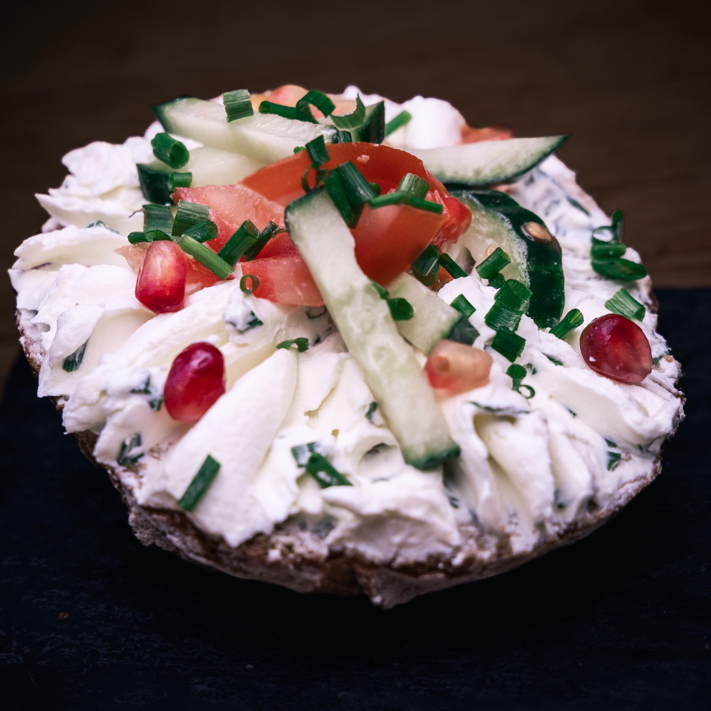 Halbe Deluxe – Frischkäse Gemüse